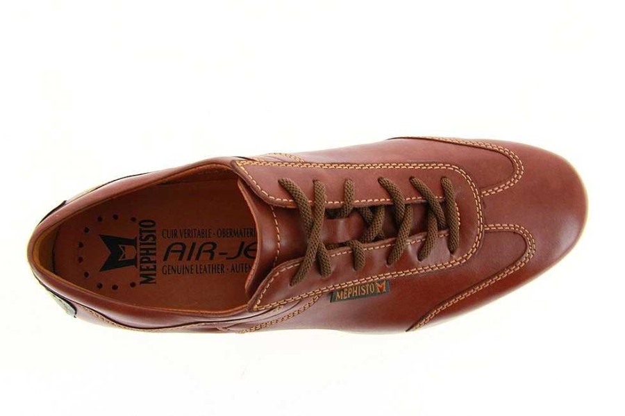 Oxfords | Mephisto Mephisto Lace-Up Ricario Chestnut