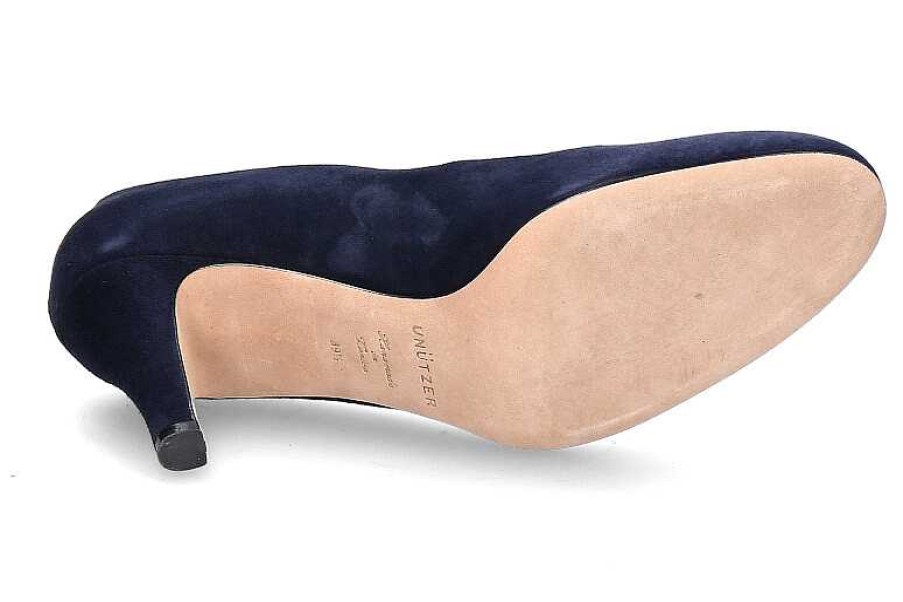 Pumps | Unützer Unutzer Pumps Calzature Donna Camoscio Velukid Blu