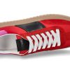 Sneakers | Kennel und Schmenger Kennel Und Schmenger Sneaker Drift Samtziege Nylon Rosa Schwarz Rot