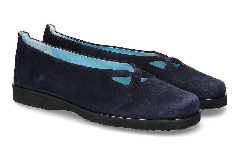 Ballet Flats | Thierry Rabotin Thierry Rabotin Ballerina Kivalina Camoscio Navy