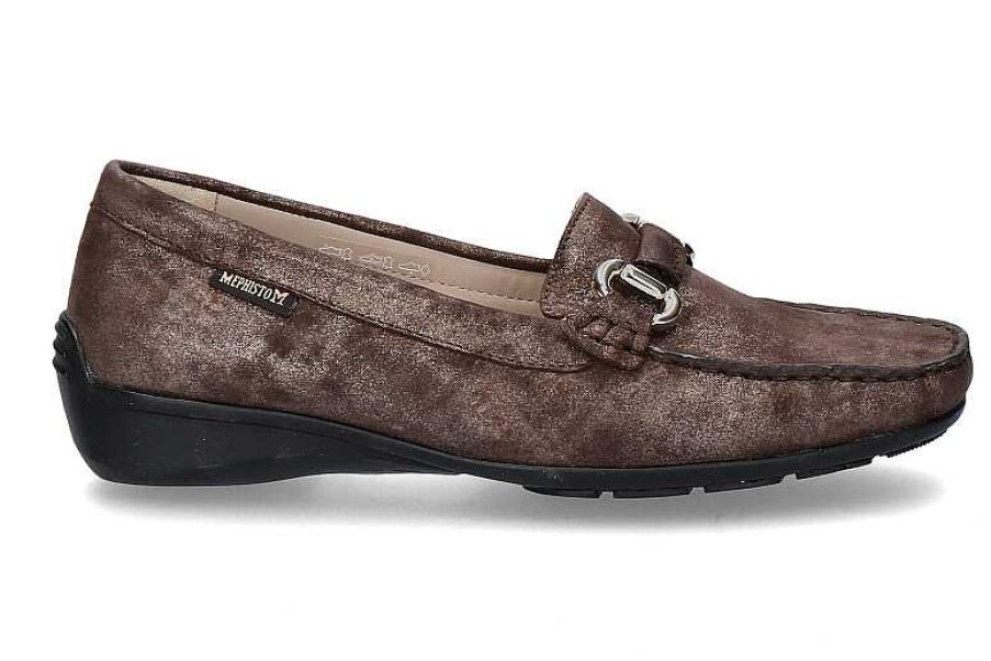 Flats | Mephisto Mephisto Slipper Natala Walnut Monaco