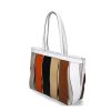 Hand Bags | Carol J. Gianni Notaro Shopper 562 Bianco Multicolor