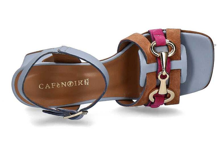 Sandals | CAFEèNOIR Cafe Noir Sandals Nappa Multi Celeste