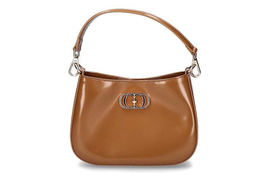 Hand Bags | La Carrie La Carrie Shoulder Bag Gloss Small Abrasive Cuoio