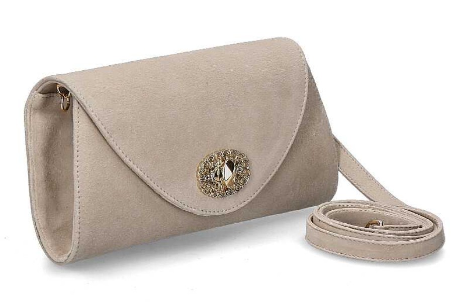 Hand Bags | dirndl + bua Dirndl + Bua Shoulder Bag Helga Ziegenvelours- Beige