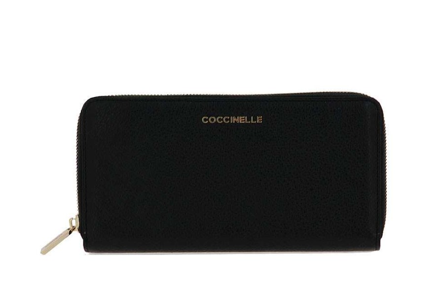 Wallets | Coccinelle Coccinelle Purse Leahter Noir