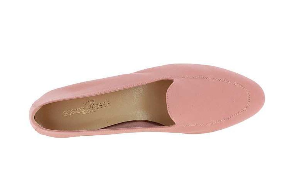 Flats | ScarpaRossa Scarparossa Slipper Benito Nappa Rosa