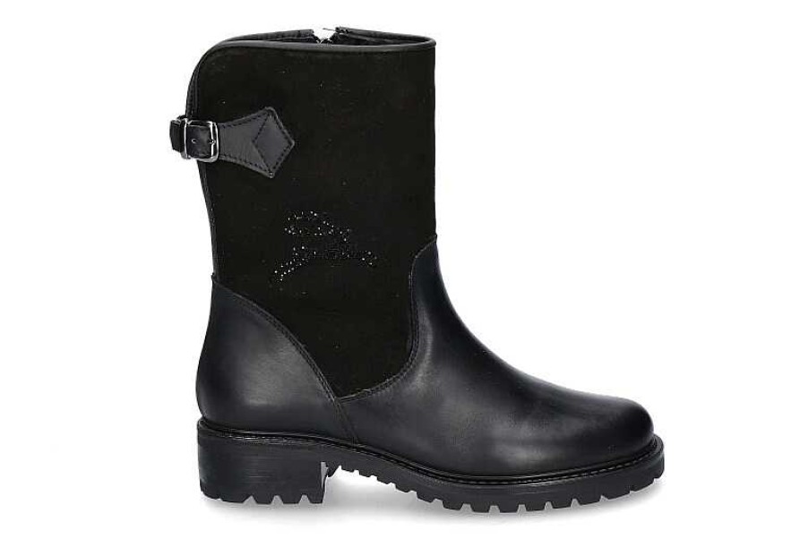 Boots | Diavolezza Diavolezza Boots Lined 441 Runner Strass- Schwarz