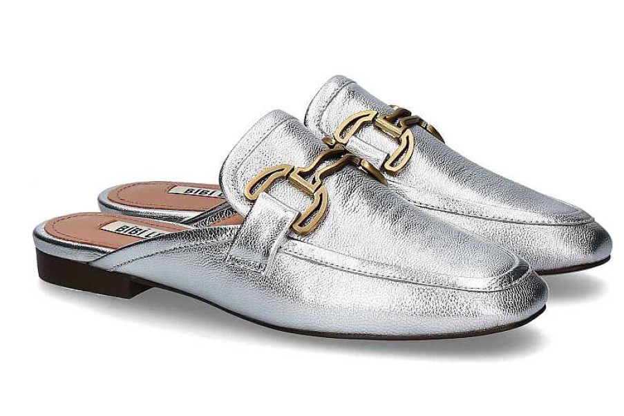 Mules | BIBI LOU Bibi Lou Mules Vela Nappa Silber