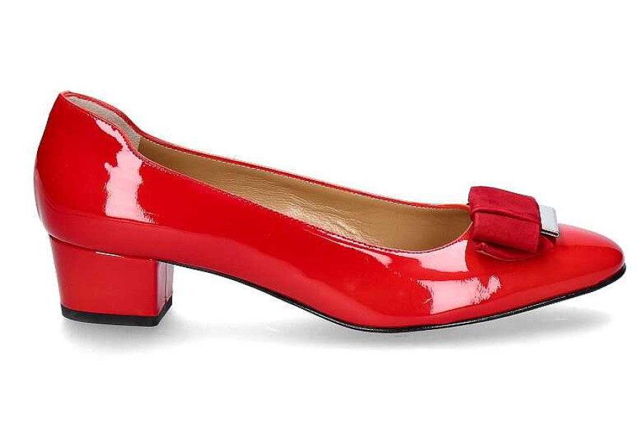 Pumps | ScarpaRossa Scarparossa Pumps Vernice Rossa Camoscio Rosso