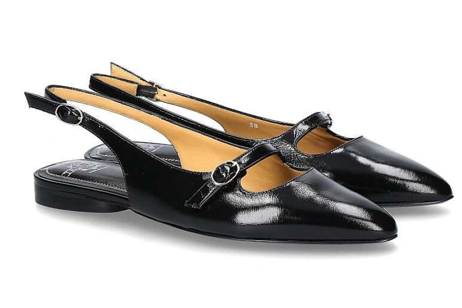 Ballet Flats | Truman's Truman'S Ballerina Soft Nero