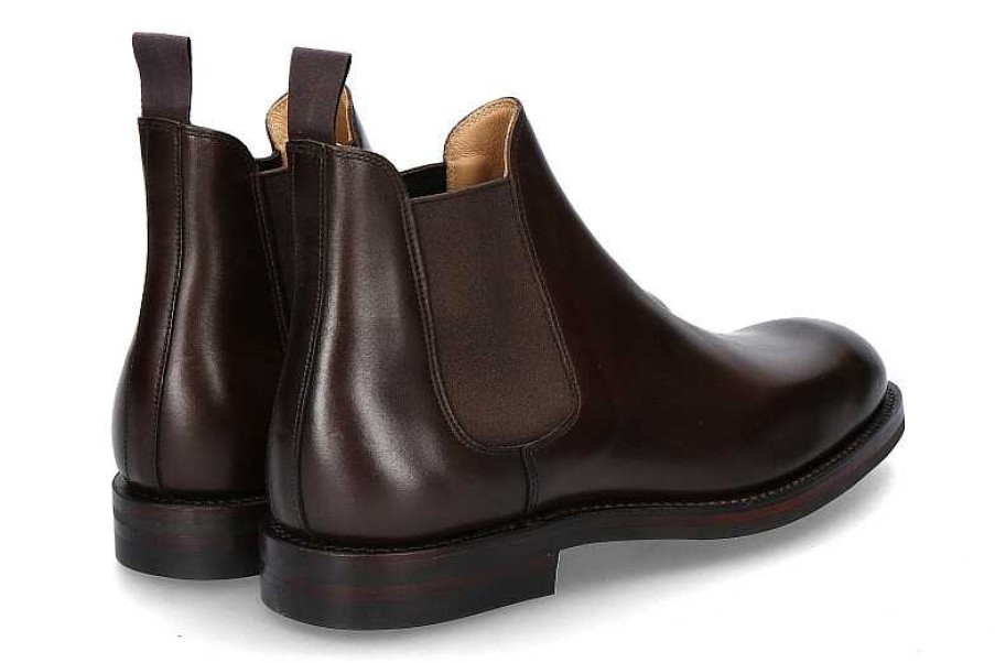 Boots | Crockett & Jones Crockett & Jones Boot Chelsea 5 Wax Calf- Dunkelbraun