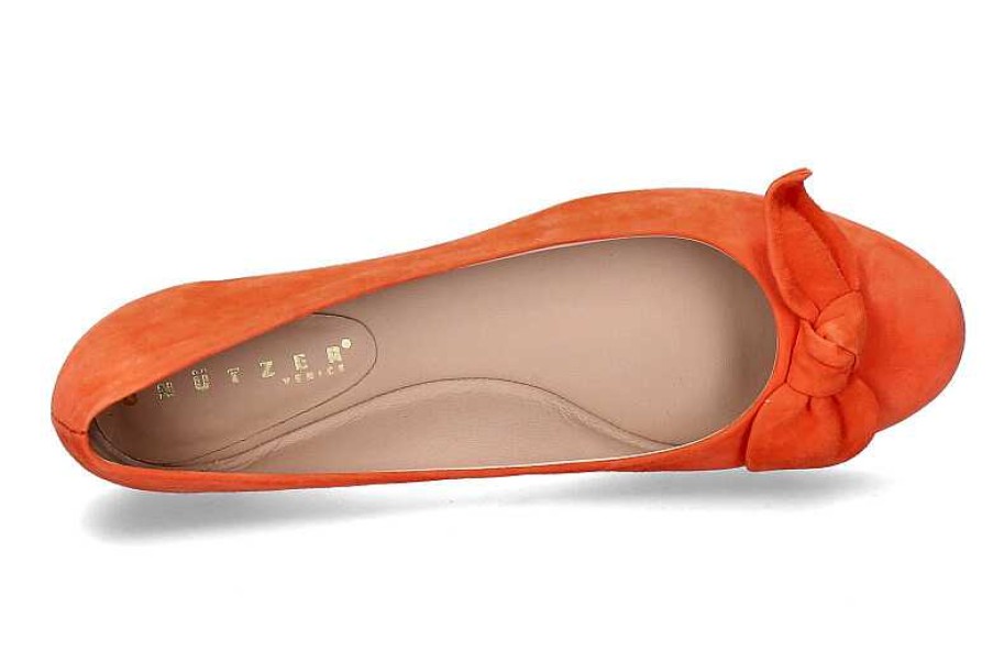 Ballet Flats | Unützer Unutzer Ballerina Camoscio Arancio