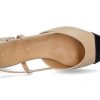 Ballet Flats | Unützer Unutzer Sling Ballerina Nappa 141- Beige/ Black