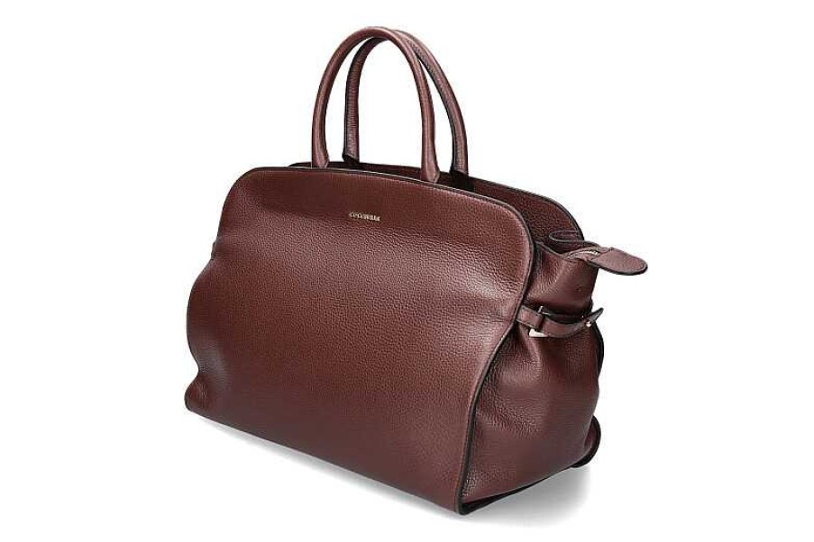 Hand Bags | Coccinelle Coccinelle Bag Ella Leather Chocolate