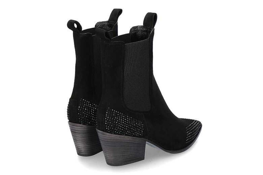 Booties | Kennel und Schmenger Kennel & Schmenger Cowboy Bootie Dallas Black- Schwarz