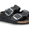 Mules | Birkenstock Birkenstock Mules Schmal Arizona Big Buckle Black