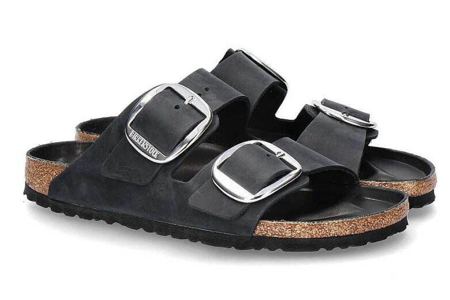 Mules | Birkenstock Birkenstock Mules Schmal Arizona Big Buckle Black