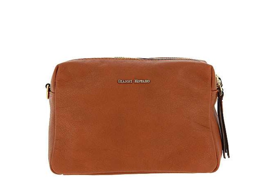 Hand Bags | Carol J. Carol J. Shoulder Bag Natur Calf Cuoio