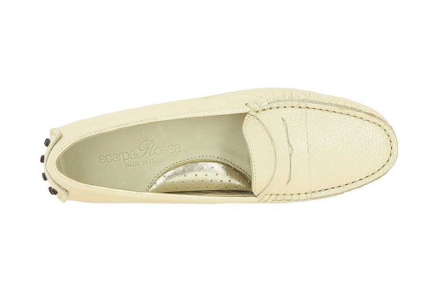 Flats | ScarpaRossa Scarparossa Slipper Gomera Shimmer Platino