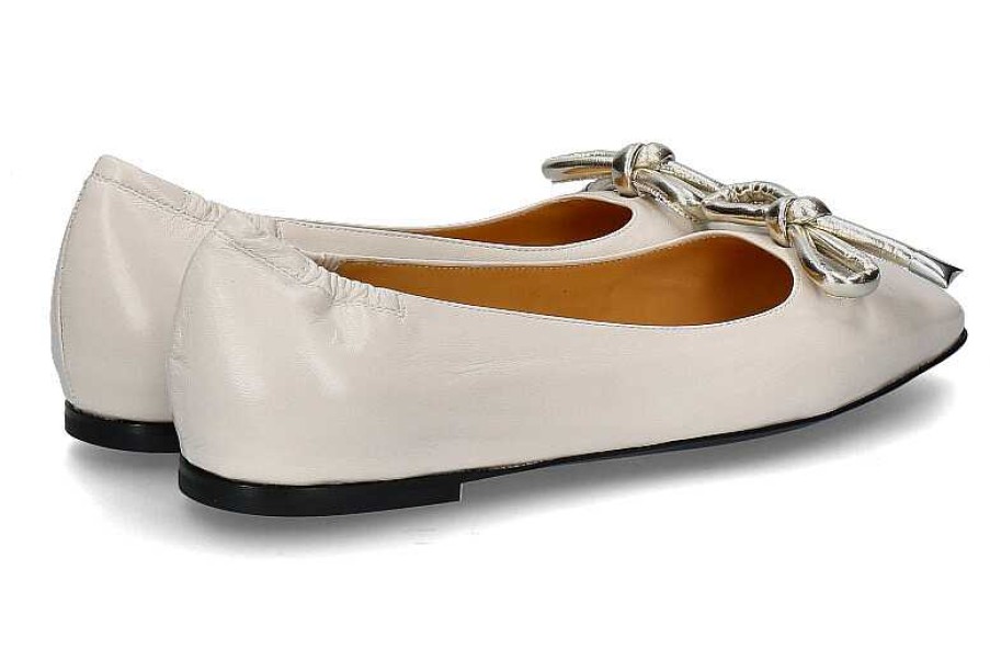 Ballet Flats | Truman's Truman'S Ballerina Soft Beige Nappa Platino