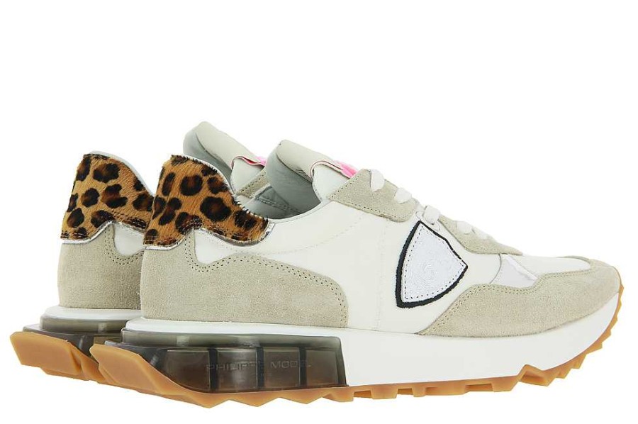 Sneakers | Philippe Model Philippe Model Sneaker La Rue Animalier Blanc