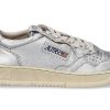 Sneakers | Autry Autry Sneaker For Women Medalist Low Metallic- Silver