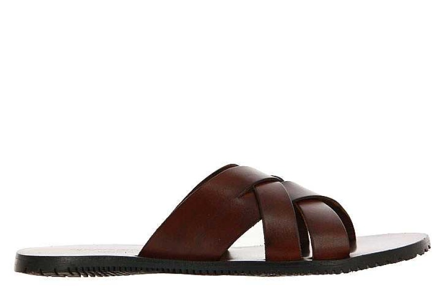 Sandals | Emozioni Emozioni Mules Leather Brown 530