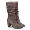 Boots | Evaluna Evaluna Boots Camoscio Taupe