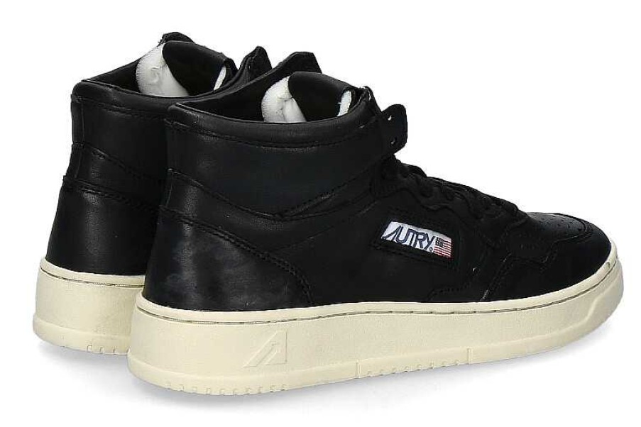 Sneakers | Autry Autry Sneaker Mid Woman Goat Black