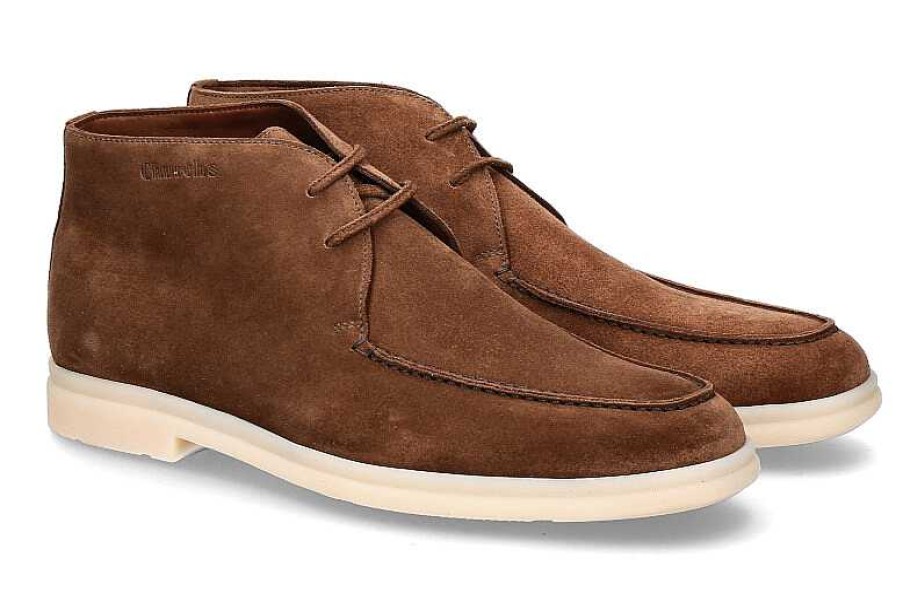 Oxfords | Church's Church'S Lace-Up Goring Burnt Soft Suede