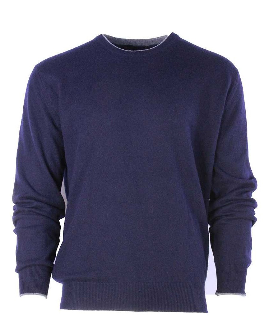 Sweaters | Buxton Street Buxton Street Sweater Cashmere Midnight