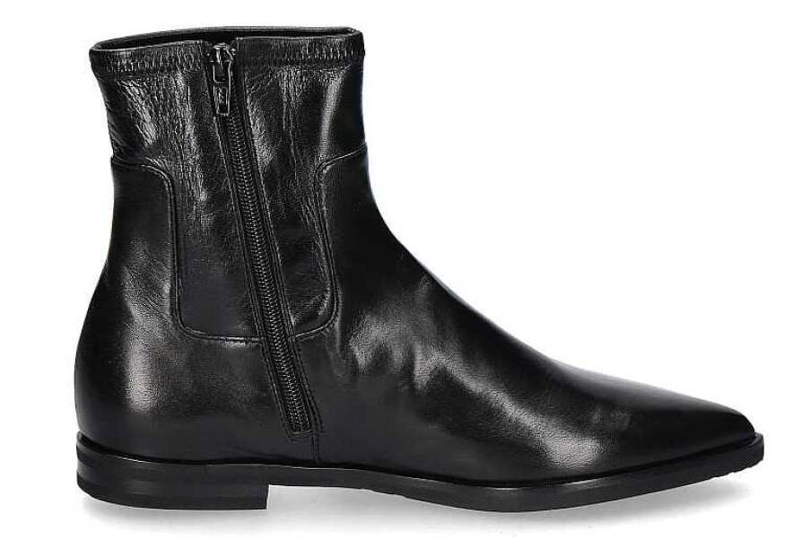 Ankle Boots | Truman's Truman'S Ankle Boots Nappa Nero Stretch