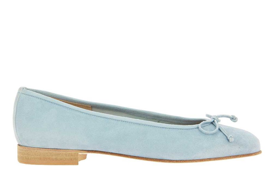 Ballet Flats | ScarpaRossa Scarparossa Ballerina Molly Camoscio Cielo