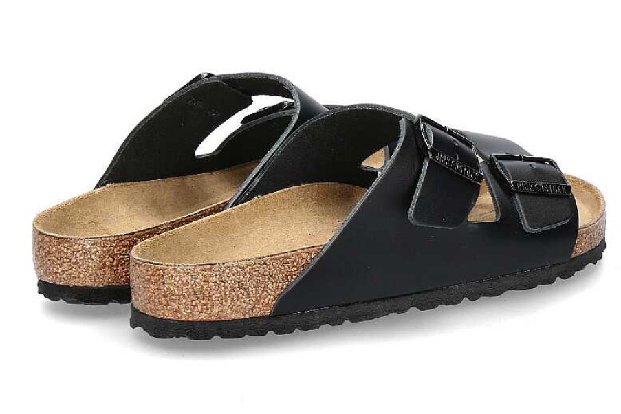 Sandals | Birkenstock Birkenstock Mules Arizona Normal Leder- Schwarz