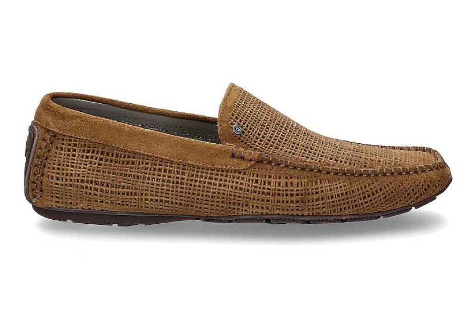 Moccasins | Aldo Brue Aldo Brue Mokassin Nabuk Tobacco