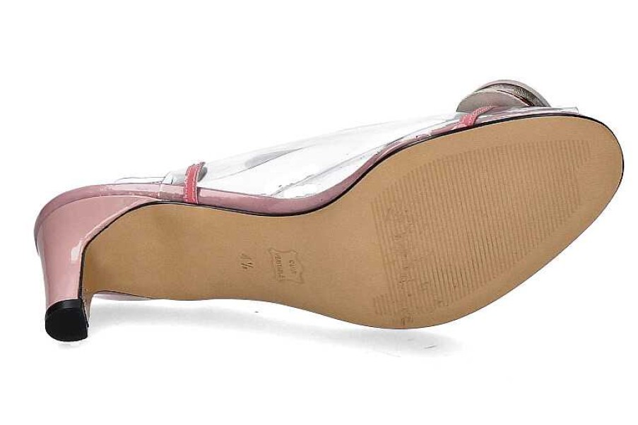 Sandals | Azurée Cannes Azuree Cannes Sandals Meror Compo Pamplemousse Motif Cognac