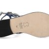 Sandals | Paola Fiorenza Paola Fiorenza Sandals Argento Pitone Blu Silver