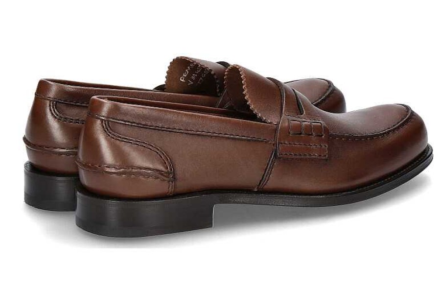 Moccasins | Church's Church'S Slipper Pembrey Cognac Pestige