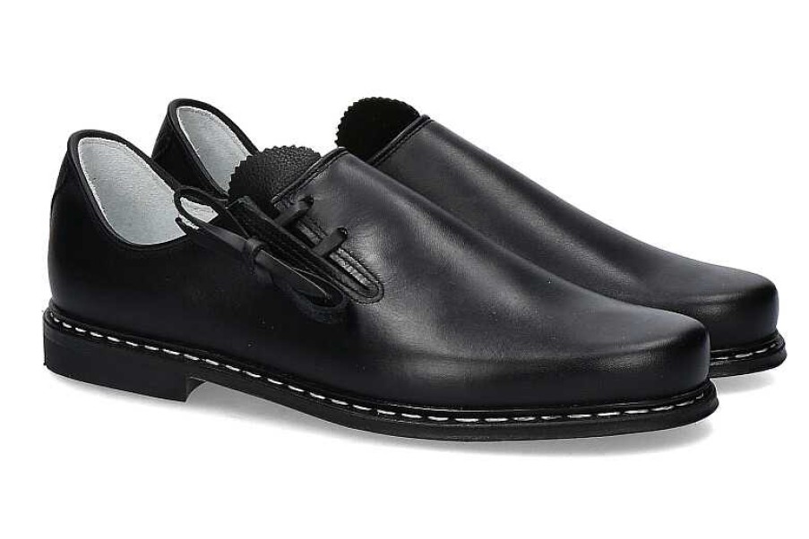 Traditional Brogues | Meindl Meindl Haferlschuh "Kossen Black Boxcalf"