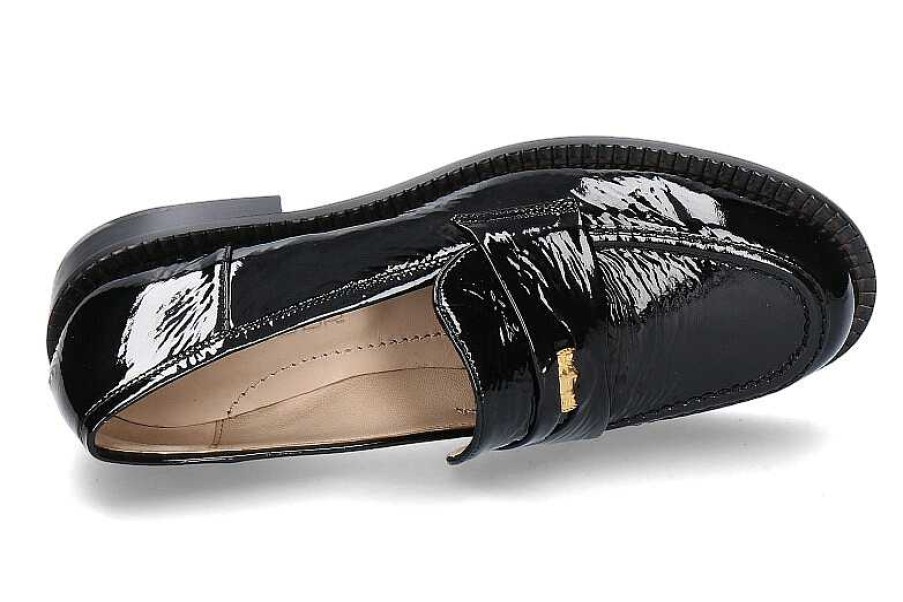 Flats | Pomme D'Or Pomme D'Or Loafer Naplak Nero