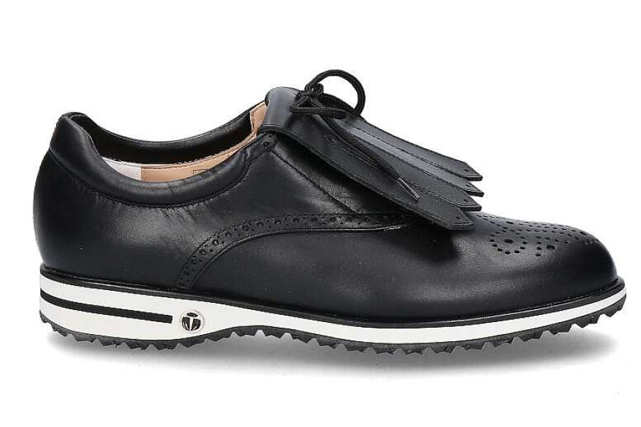 Golf Shoes | Tee Golf Shoes Tee Golf Shoes Golf Shoe For Women Florence Vitello Nero Waterproof