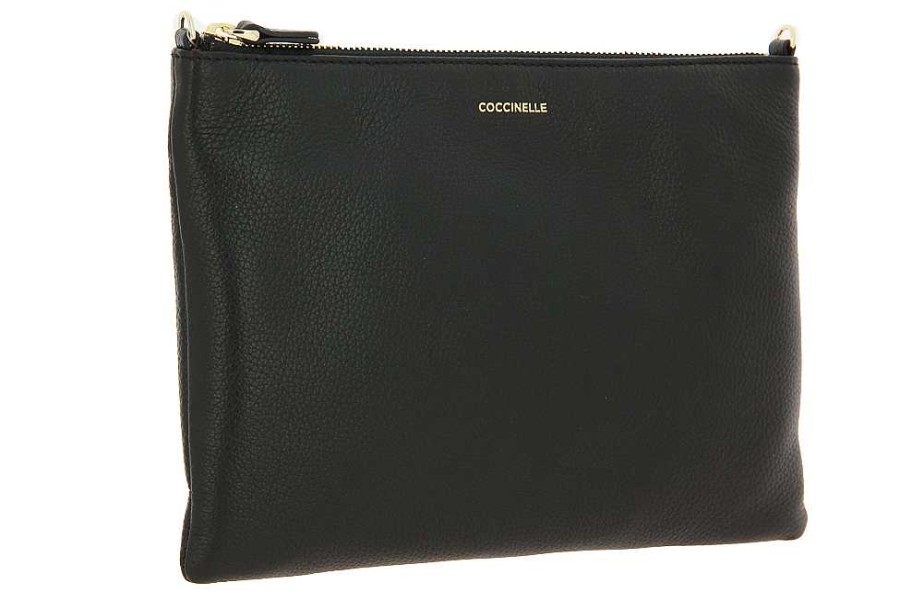 Hand Bags | Coccinelle Coccinelle Clutch Best Crossbody Noir