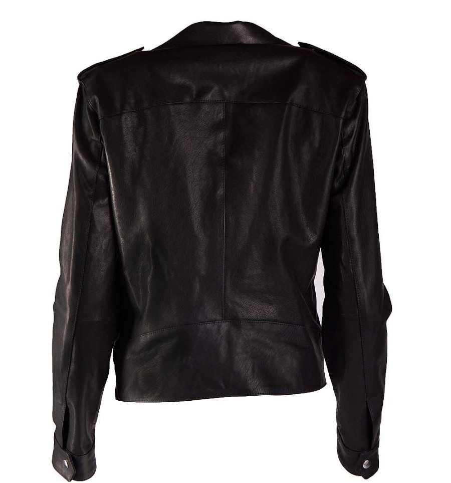 Jacket'S | Barron Turner Barron Turner Biker Jacket Boney Classic Nero Lavato