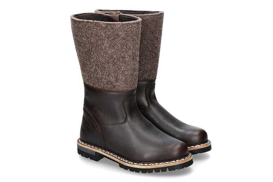 Warm Lining | Meindl Meindl Women'S Boots Lined Filzmoos Lady- Dunkelbraun