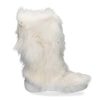 Warm Lining | Diavolezza Diavolezza Fur Boots "Fox Bianco Swarovski"