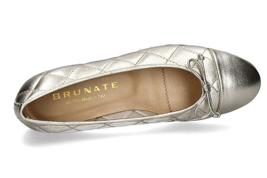 Ballet Flats | Brunate Brunate Ballerina Flex Nados- Platin