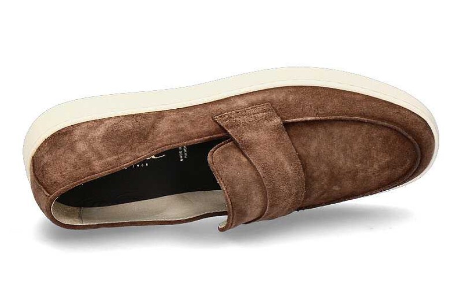 Loafers | Corvari Corvari Slipper Softy 501- Choco/Braun