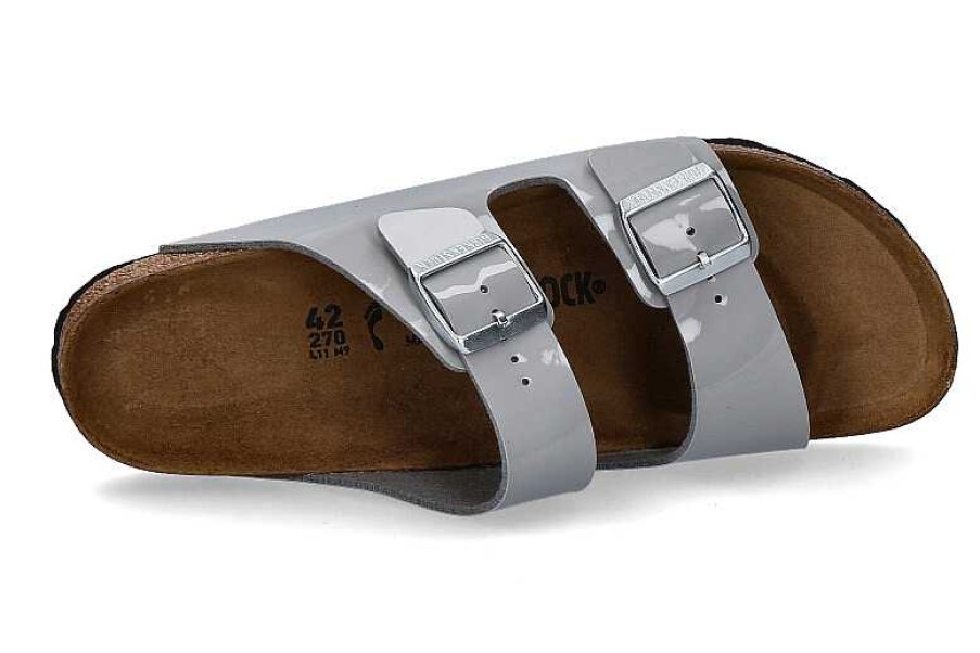 Mules | Birkenstock Birkenstock Mules Arizona Schmal Patent Alloy