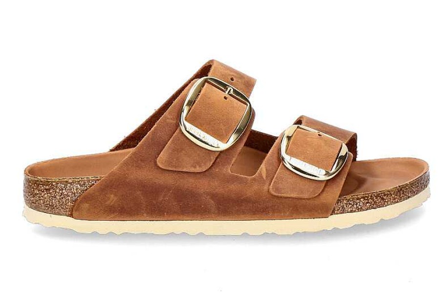 House Slippers | Birkenstock Birkenstock Mules Arizona Schmal Big Buckle Antique Brown